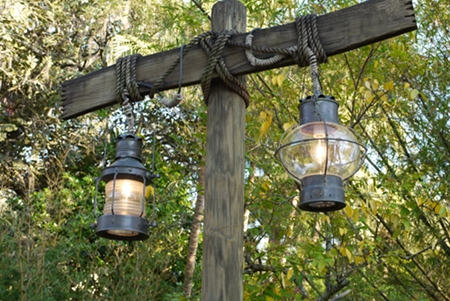 Jungle Cruise lights. Photo from Passport to Dreams Old & New.