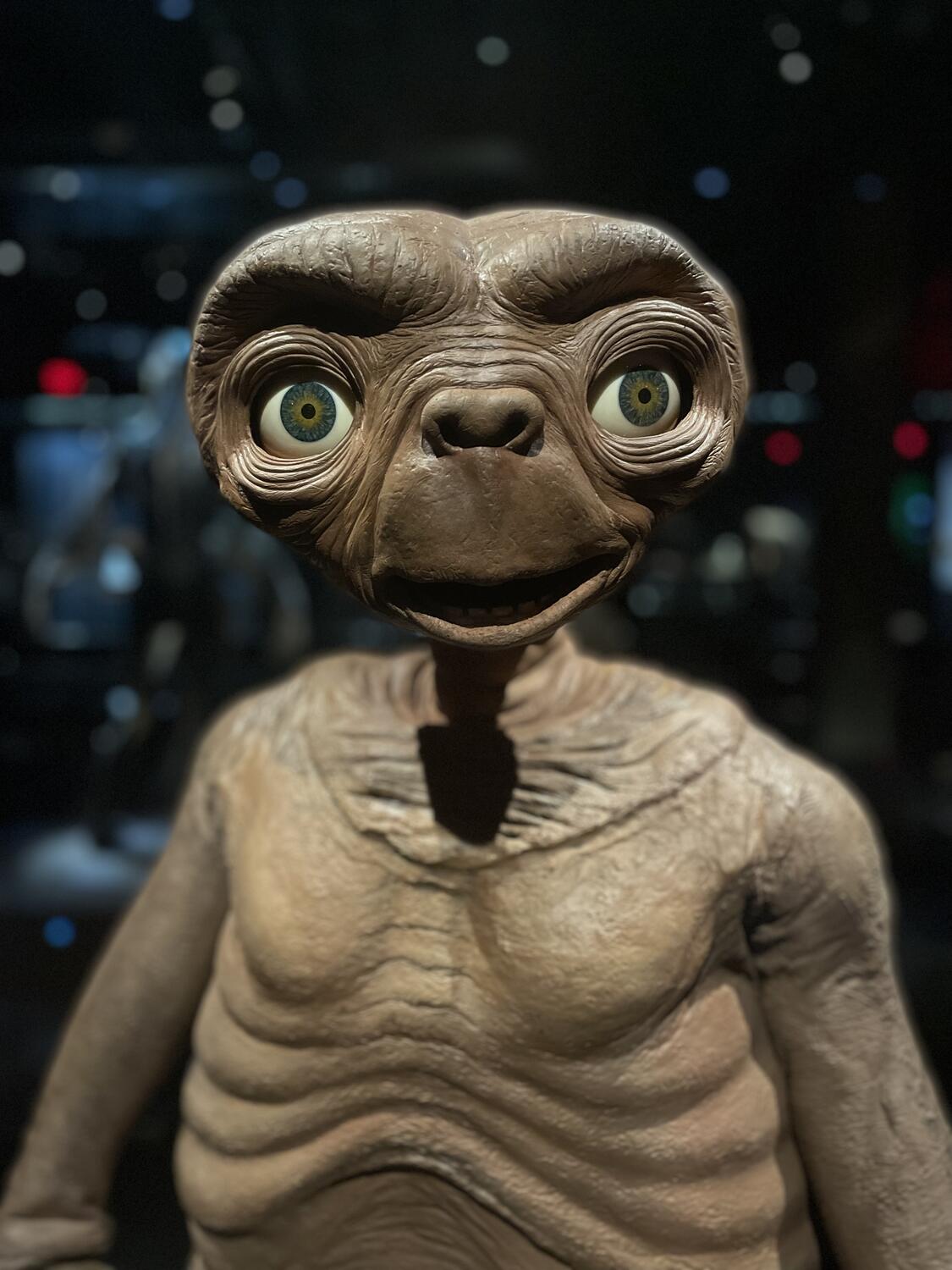 A portrait of the real E.T. 