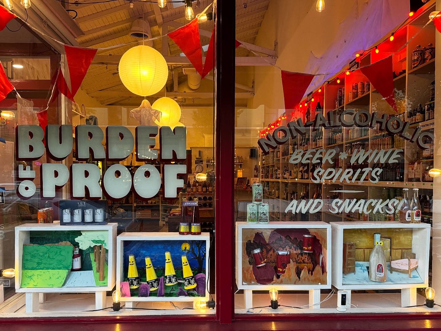 Burden of Proof Halloween Display